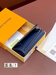 Louis Vuitton M82410 Slender Pilot Navy Wallet - 11x8.5x2cm - 3