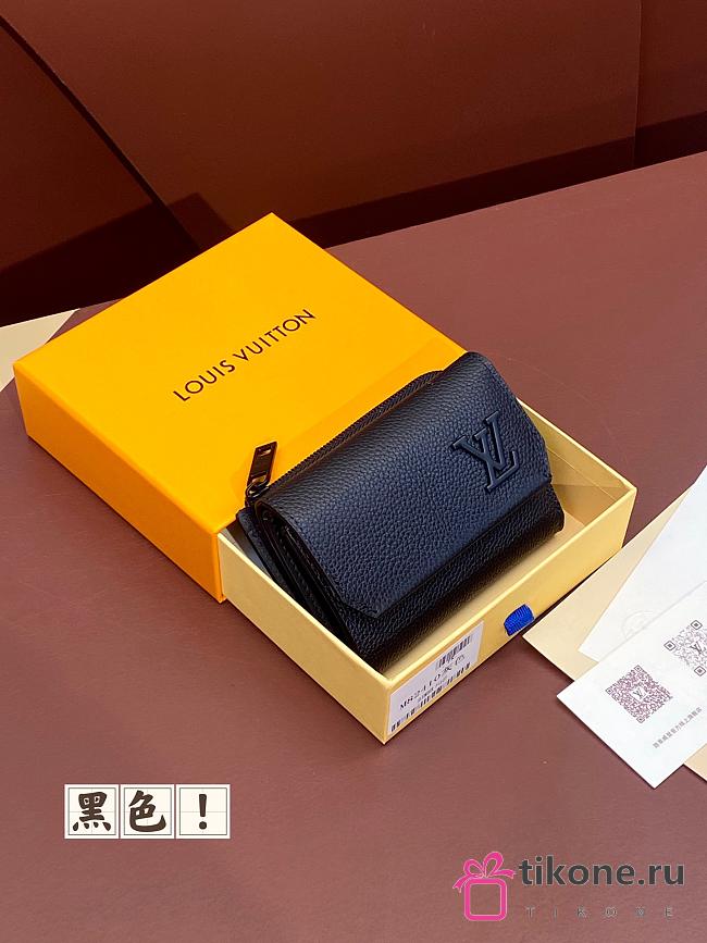 Louis Vuitton M82410 Slender Pilot Black Wallet - 11x8.5x2cm - 1