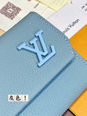 Louis Vuitton M82410 Slender Pilot Blue Wallet - 11x8.5x2cm - 4