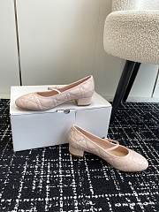 Dior Light Pink Lambskin Sandals - 3