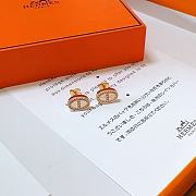 Hermes Gold Clic Earrings - 1