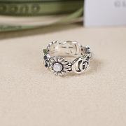 Gucci Daisy Sliver Rings - 1