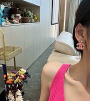 Chanel CC Pink Earrings - 5