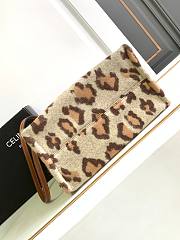 Celine Small Cabas Tote In Leopard Texture - 25.5x18.5x12cm - 2