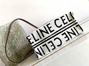 Celine Small Cabas Thai In Black Lines - 29x16x13cm - 4