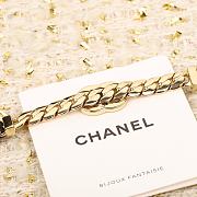 Chanel Gold Choker With Stones - 5