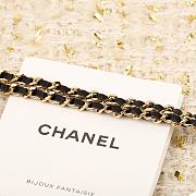 Chanel Gold Choker With Stones - 4