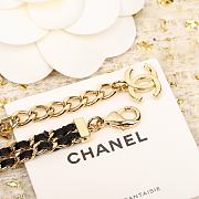 Chanel Gold Choker With Stones - 2