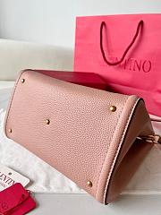 Valentino Garavani Alltime Pink Leather - 26x21x17cm - 5