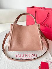 Valentino Garavani Alltime Pink Leather - 26x21x17cm - 3