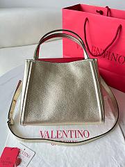 Valentino Garavani Alltime Silver Leather - 26x21x17cm - 2