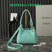 Bottega Veneta Small Parachute Green Oasis Bag - 21x17x16.5cm - 1