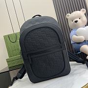 Gucci GG Rubber-Effect Backpack - 34x26x14cm - 3