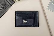 Gucci Ophidia GG Card Case Blue and Dark Blue GG Supreme Canvas - 12x8cm - 6