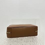 Miumiu Leather Beau Bag Brown - 34x23x10cm - 2