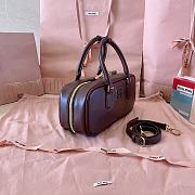 Miumiu Arcadie Leather Medium Bag Radica - 27x12x9cm - 3