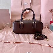 Miumiu Arcadie Leather Medium Bag Radica - 27x12x9cm - 2