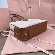 Miumiu Canvas Beau Bag Beige - 34x23x10cm - 3