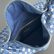 Bottega Veneta Large Hop Intrecciato Leather and Denim - 54x24x13cm - 3