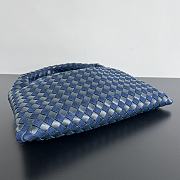 Bottega Veneta Small Hop Intrecciato Leather and Denim - 41x20.5x7.5cm - 6