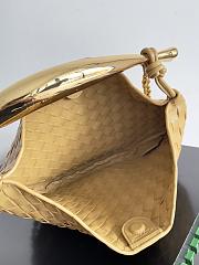 Bottega Veneta Dark Praline Sardine With Chain Classic - 33x20x4cm - 6