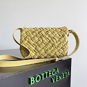 Bottega Veneta Straw Small Rumple Messenger - 21x14x5cm - 6