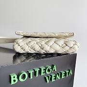 Bottega Veneta Sea Salt Small Rumple Messenger - 21x14x5cm - 5