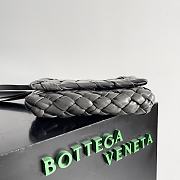 Bottega Veneta Light Graphite Small Rumple Messenger - 21x14x5cm - 4