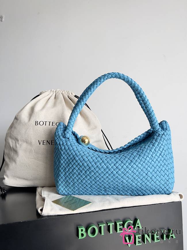 Bottega Veneta Tosca Blue Handbag - 27x18x8cm - 1