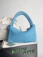 Bottega Veneta Tosca Blue Handbag - 27x18x8cm - 4