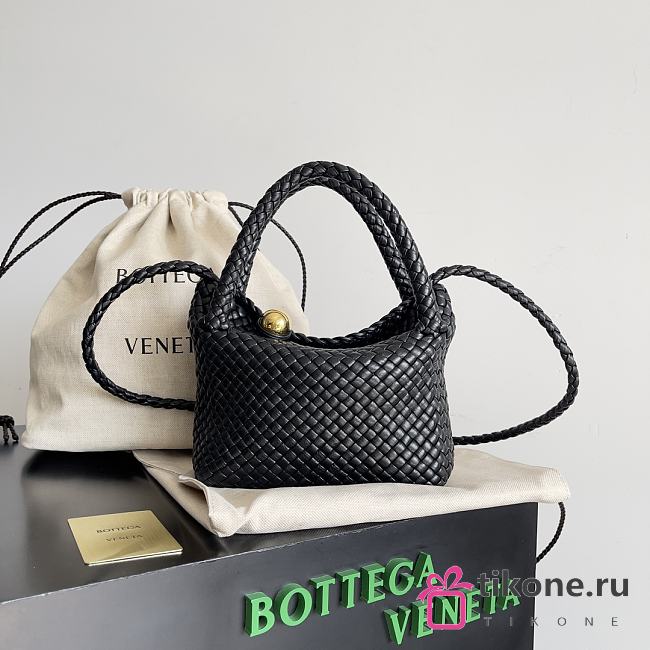 Bottega Veneta Mini Tosca Black - 20x16.5x7cm - 1