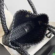 Bottega Veneta Mini Tosca Black - 20x16.5x7cm - 6