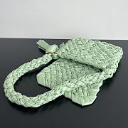 Bottega Veneta Fesh Mint Kalimero Citta Shoulder Bag - 25x18x5.5cm - 5