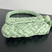 Bottega Veneta Fesh Mint Kalimero Citta Shoulder Bag - 25x18x5.5cm - 6