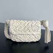 Bottega Veneta Bone Kalimero Citta Shoulder Bag - 25x18x5.5cm - 1