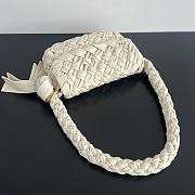 Bottega Veneta Bone Kalimero Citta Shoulder Bag - 25x18x5.5cm - 5