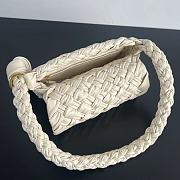 Bottega Veneta Bone Kalimero Citta Shoulder Bag - 25x18x5.5cm - 4