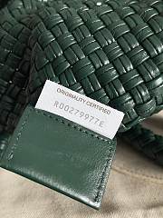 Bottega Veneta Emerald Green Tosca Shoulder Bag - 27x18x9cm - 3