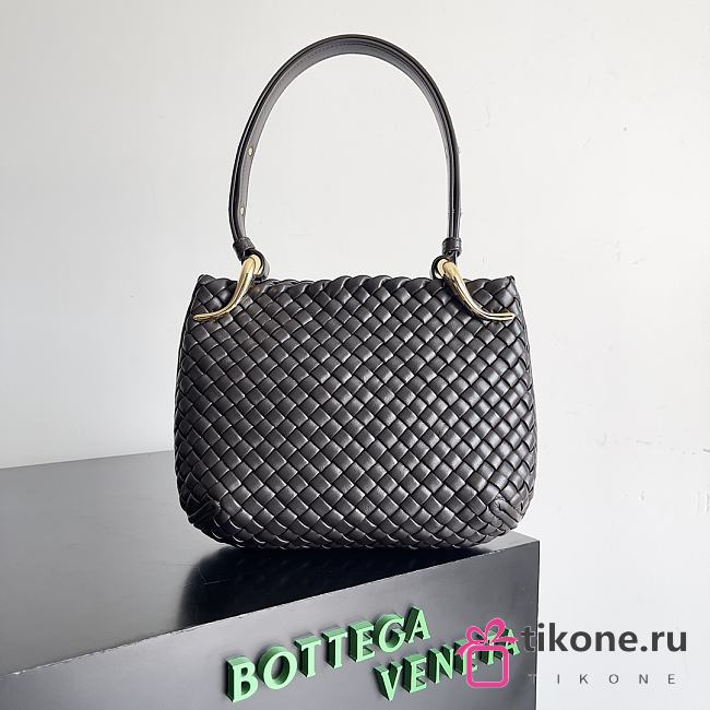 Bottega Veneta Small Clicker In Fondant Shoulder Bag - 27x19x11.5cm - 1