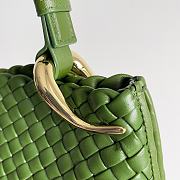 Bottega Veneta Clicker In Green Shoulder Bag A685724 - 38x25x10cm - 6