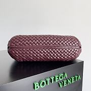 Bottega Veneta Small Clicker In Burbundy Shoulder Bag A685733 - 38x25x10cm - 4