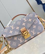 LV Pochette Métis East West Monogram Canvas Trianon Gray M12429 - 21.5x13.5x6cm - 6