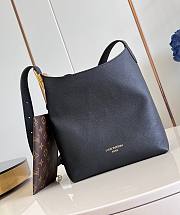 LV Low Key Hobo PM Bag Black M25352 - 24x28x16cm - 1