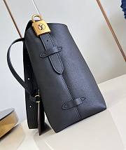 LV Low Key Hobo PM Bag Black M25352 - 24x28x16cm - 6