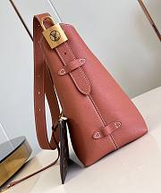 LV Low Key Hobo PM Bag Cognac M25352 - 24x28x16cm - 2