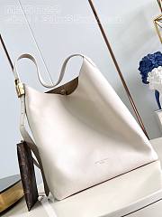 LV Low Key Hobo MM Bag Limestone M24974 - 31x35x18cm - 4