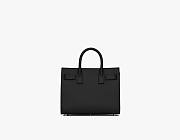 YSL Sac De Jour Nano In Grained Leather Black - 22x17x9cm - 2