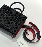 Christian Louboutine Poloma Mini Black - 21.5x18x9cm - 5