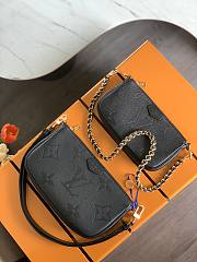 LV Multi Pochette Accessoires Black M80399 - 25x14.5x4.5cm - 5