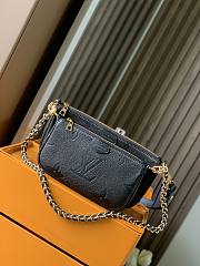 LV Multi Pochette Accessoires Black M80399 - 25x14.5x4.5cm - 1